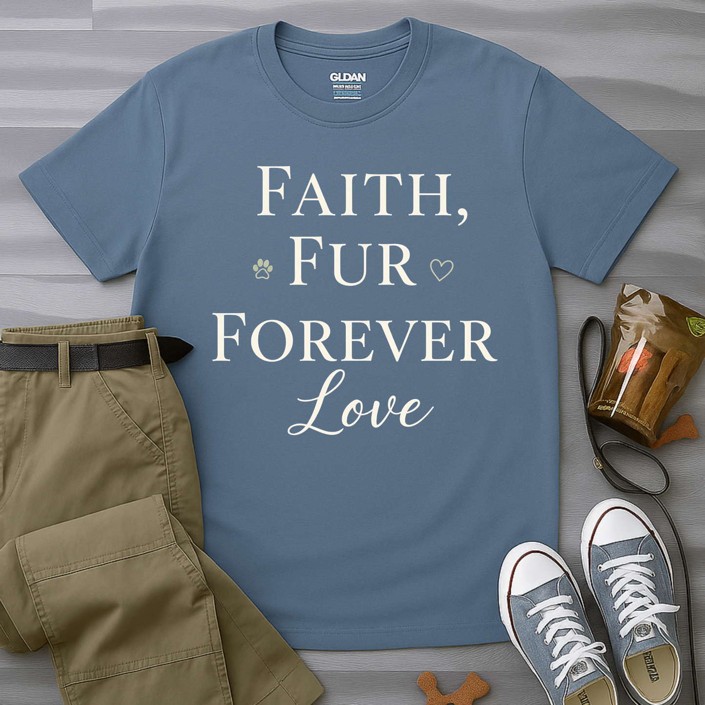 Faith Fur Forever Love T-Shirt