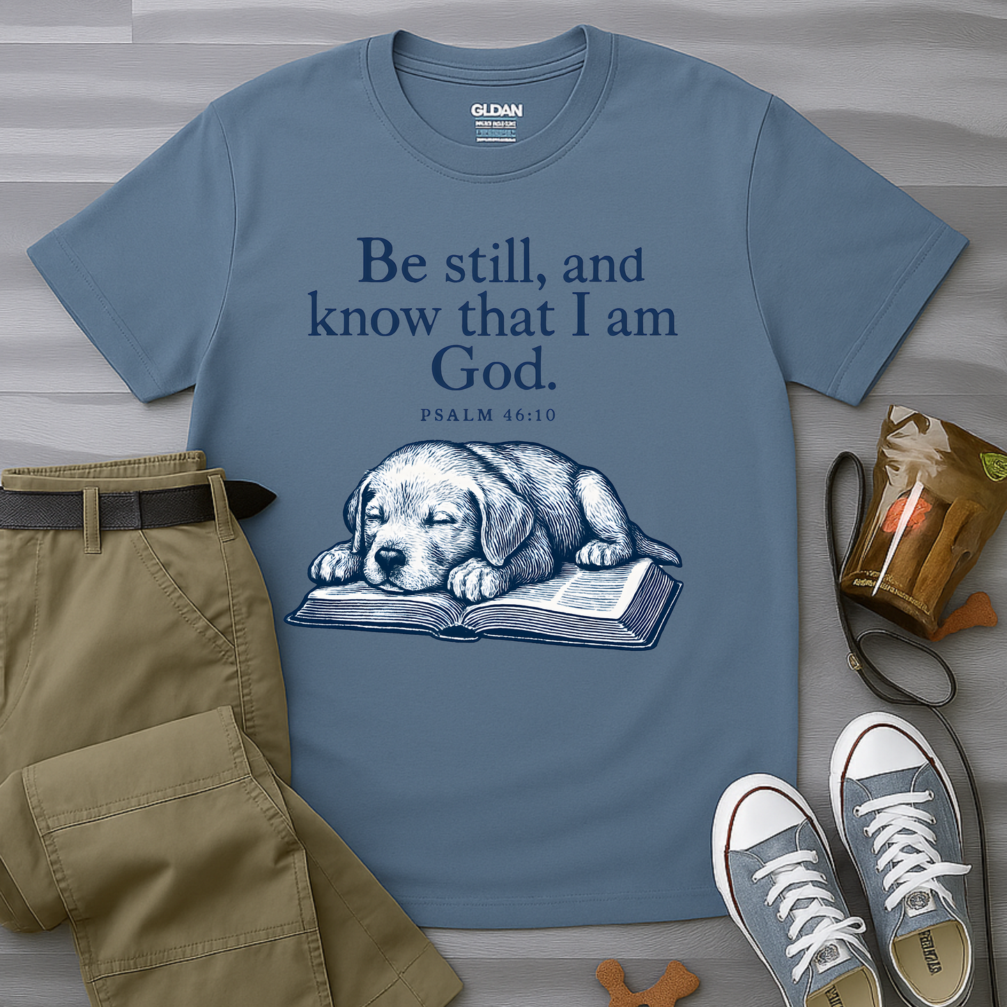 Be still, and know that I am God;(Psalm 46:10) T-Shirt