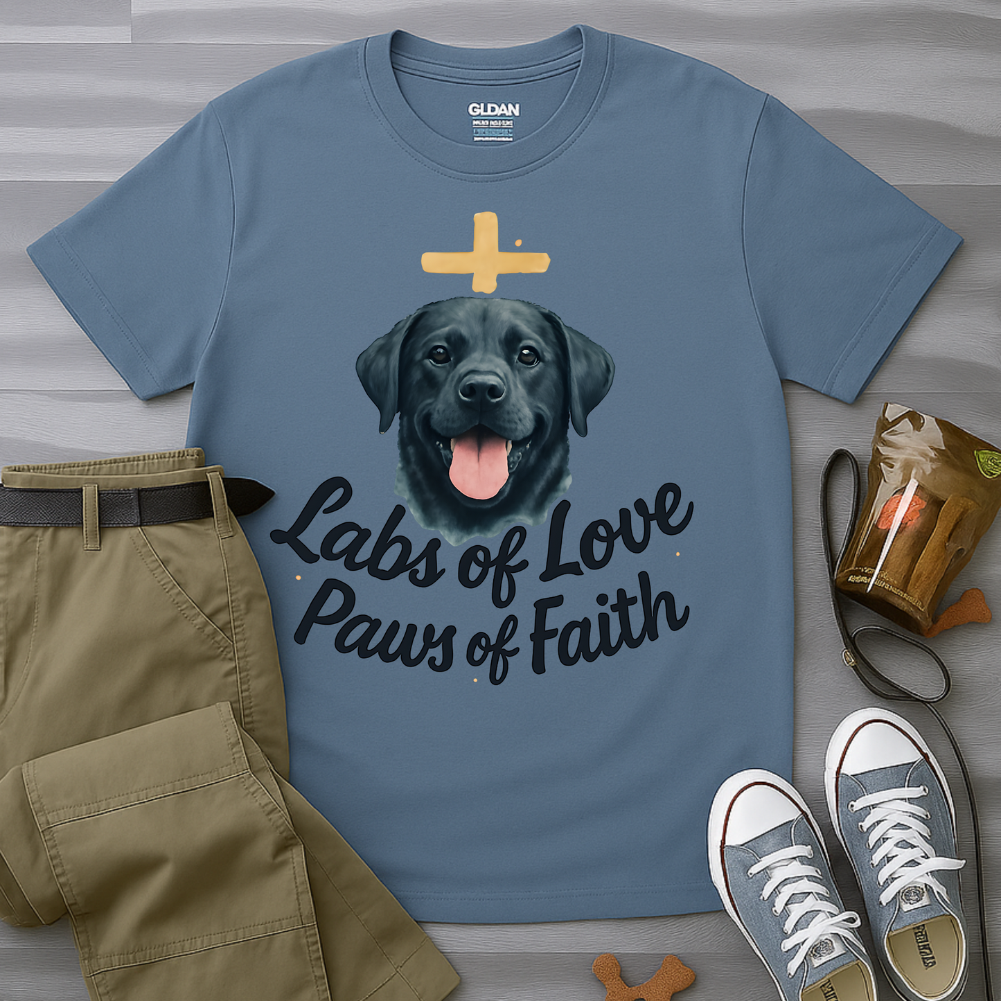 Labs Of Love Paws Of Faith T-Shirt