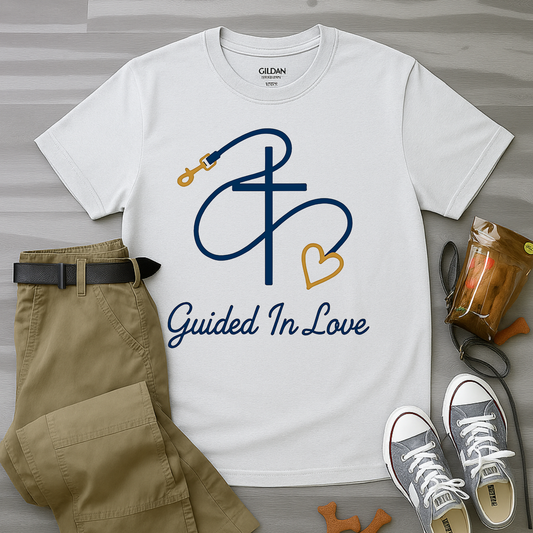 Faith & Love Leash Silhouette T-Shirt