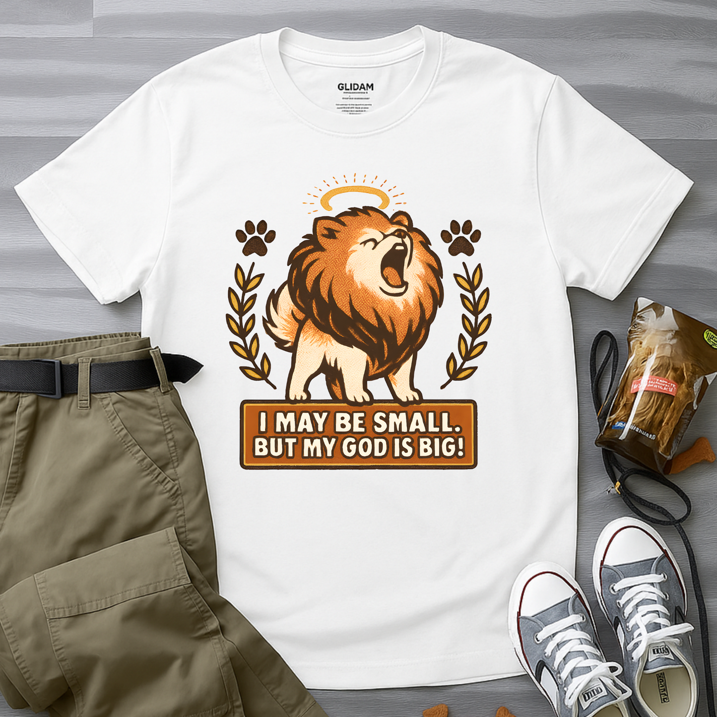 I May Be Small But My God Is Big T-Shirt