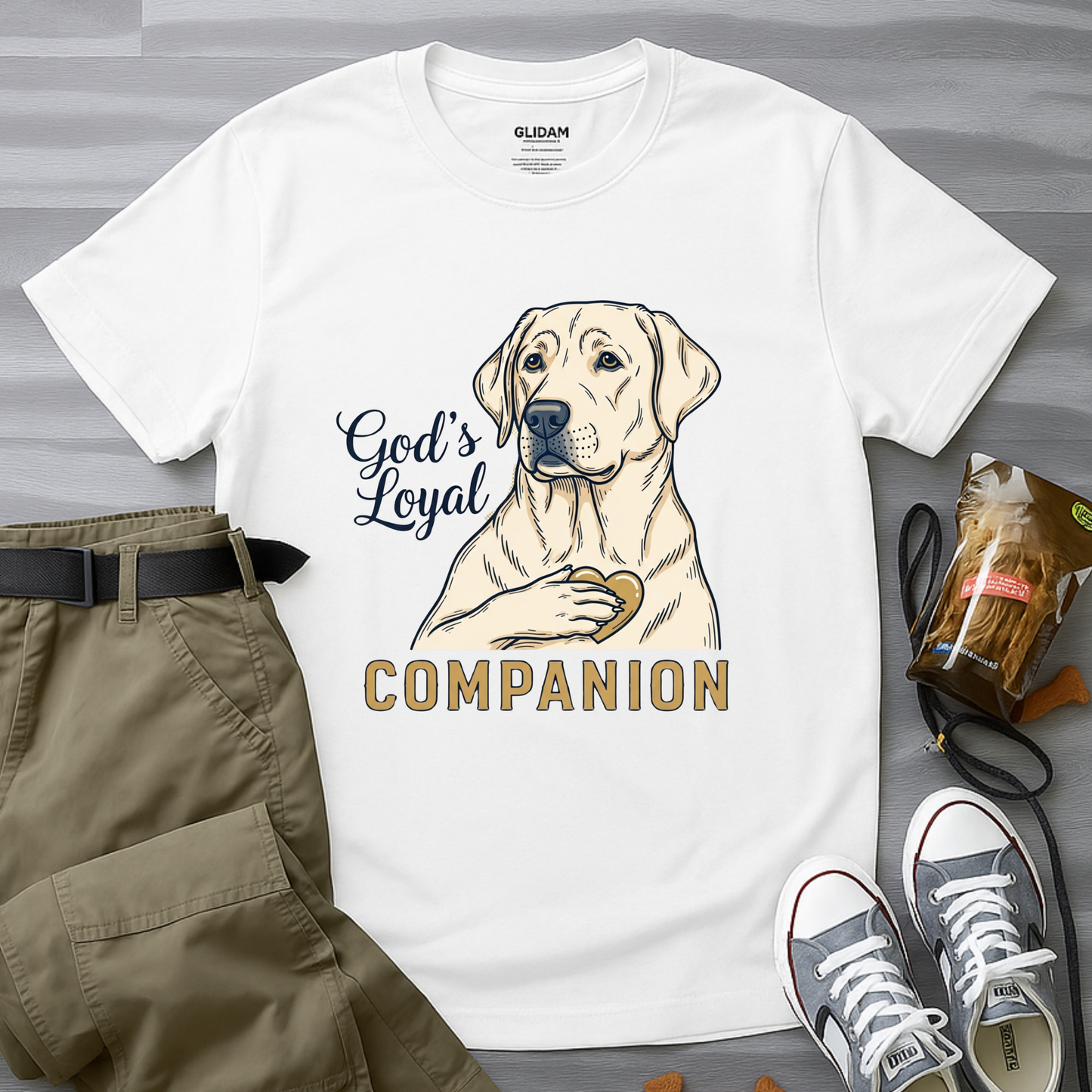 God’s Loyal Companion, Labrador T-Shirt