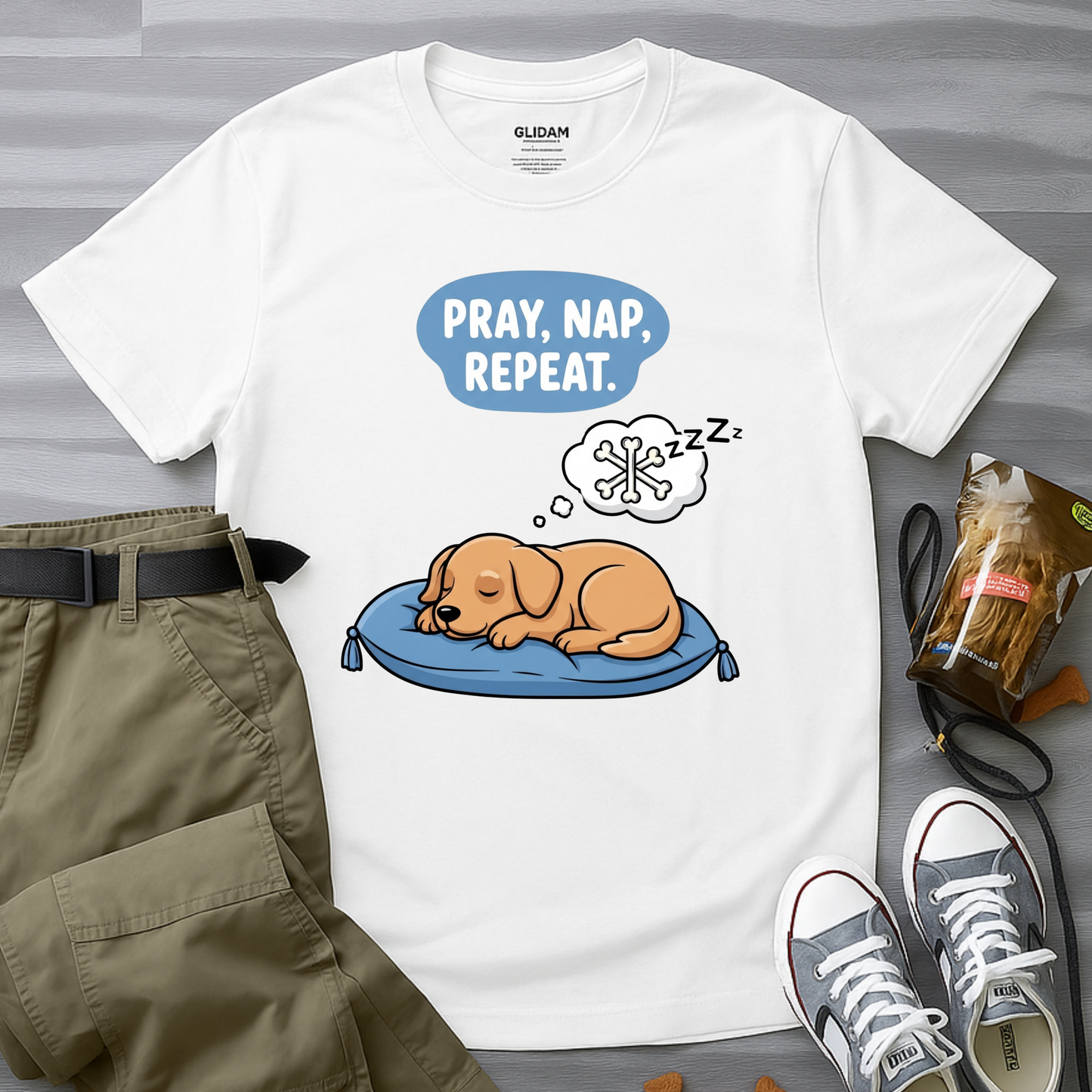 Pray, Nap, Repeat T-Shirt
