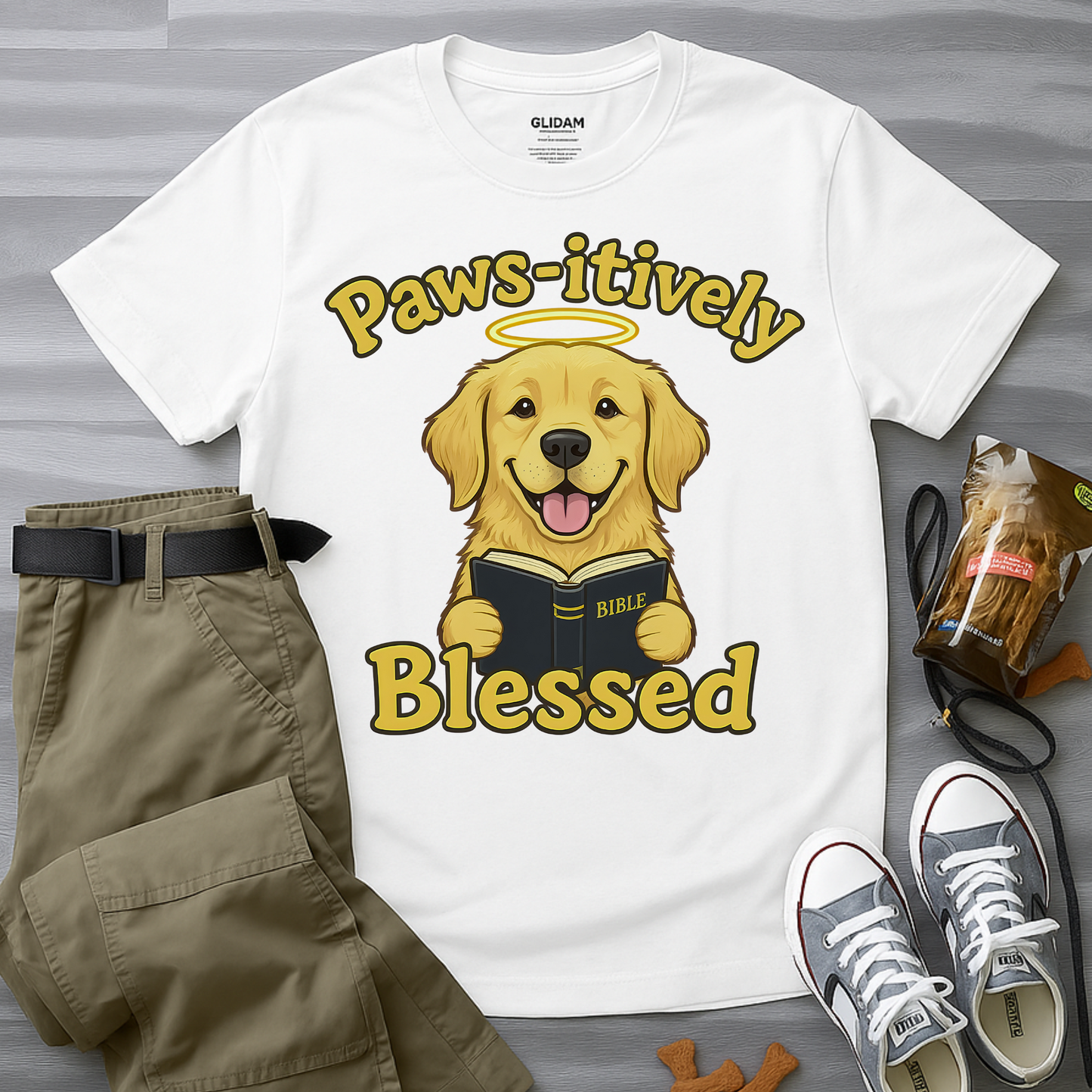Paws-itively Blessed T-Shirt