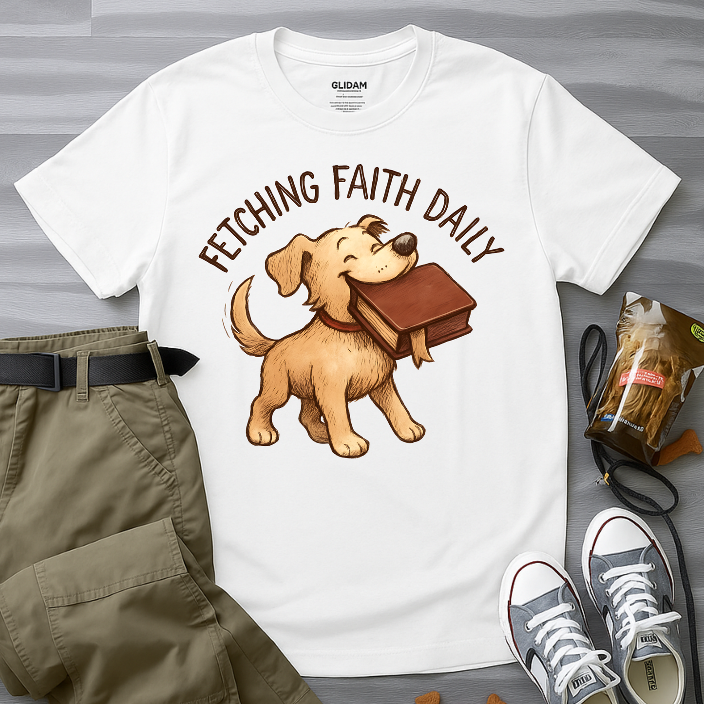 Fetching Faith Daily T-Shirt