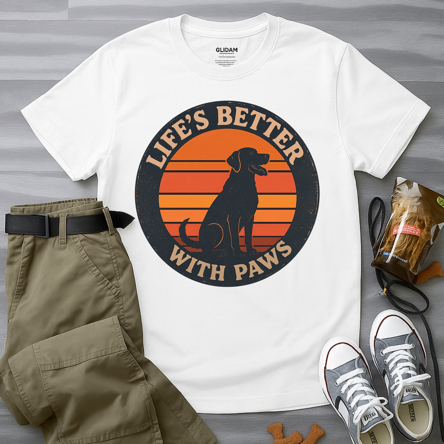 Life's Better With Paws T-Shirt