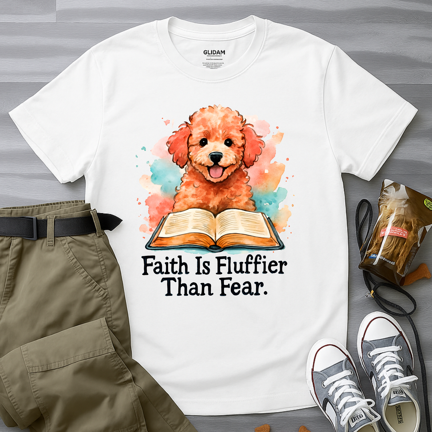 Faith Is Fluffier Than Fear T-Shirt