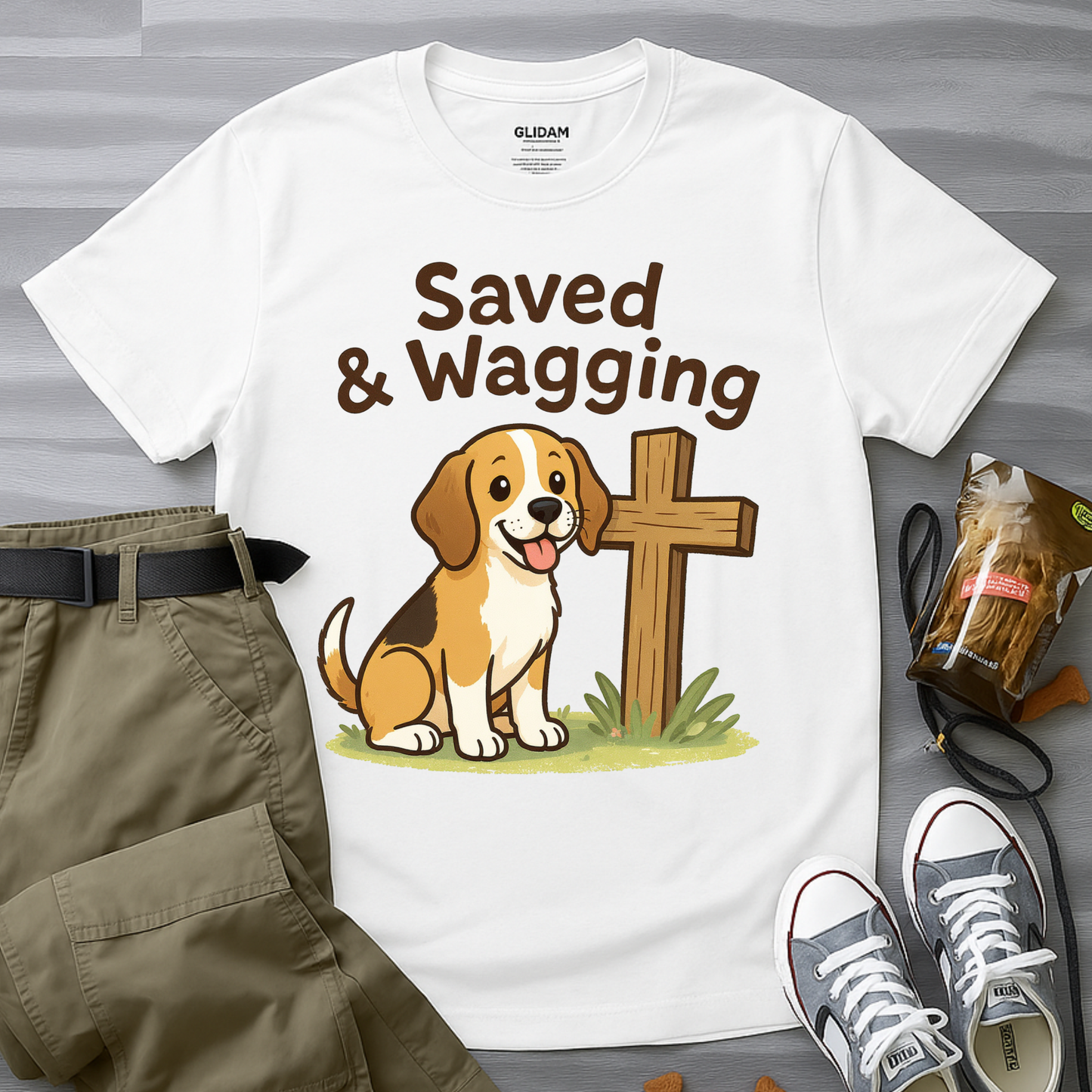 Saved & Wagging Beagle T-Shirt
