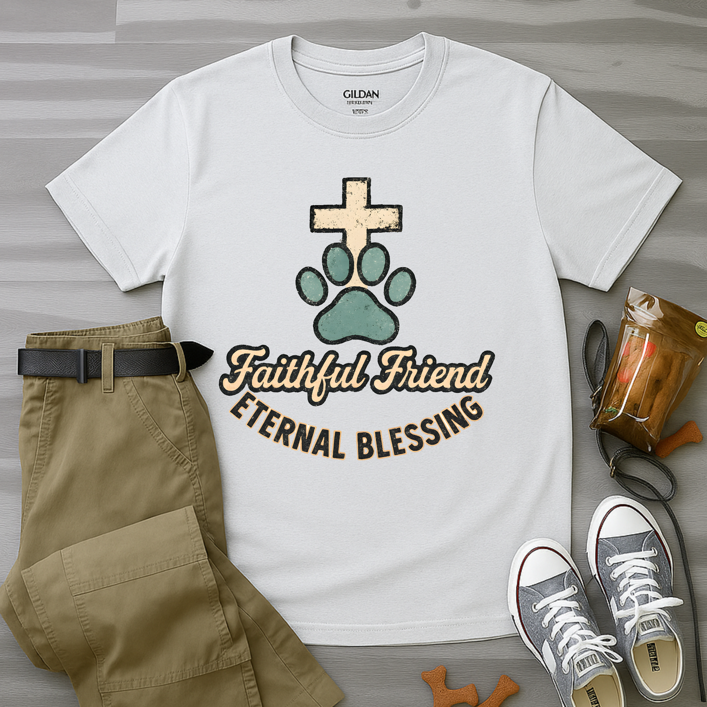 Faithful Friend Eternal Blessing Vintage T-Shirt