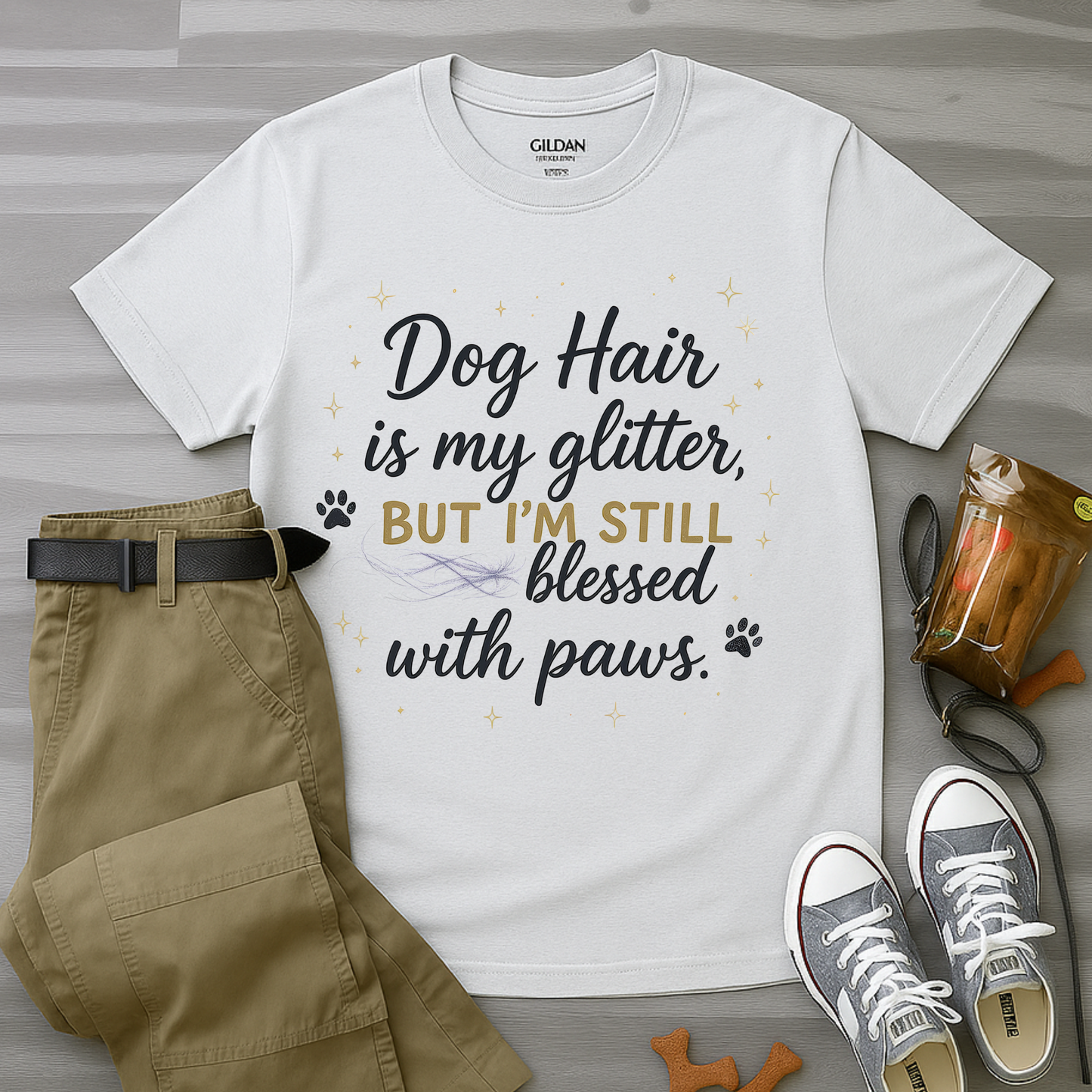 Dog Hair Is My Glitter T-Shirt